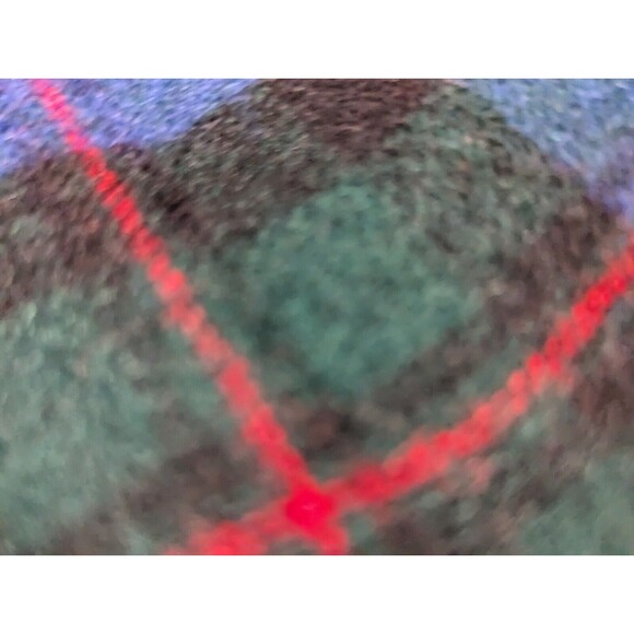 Vintage Woolrich Mens Sz Medium Plaid Wool Blend  w/Leather Elbow Patches - USA - Picture 16 of 16